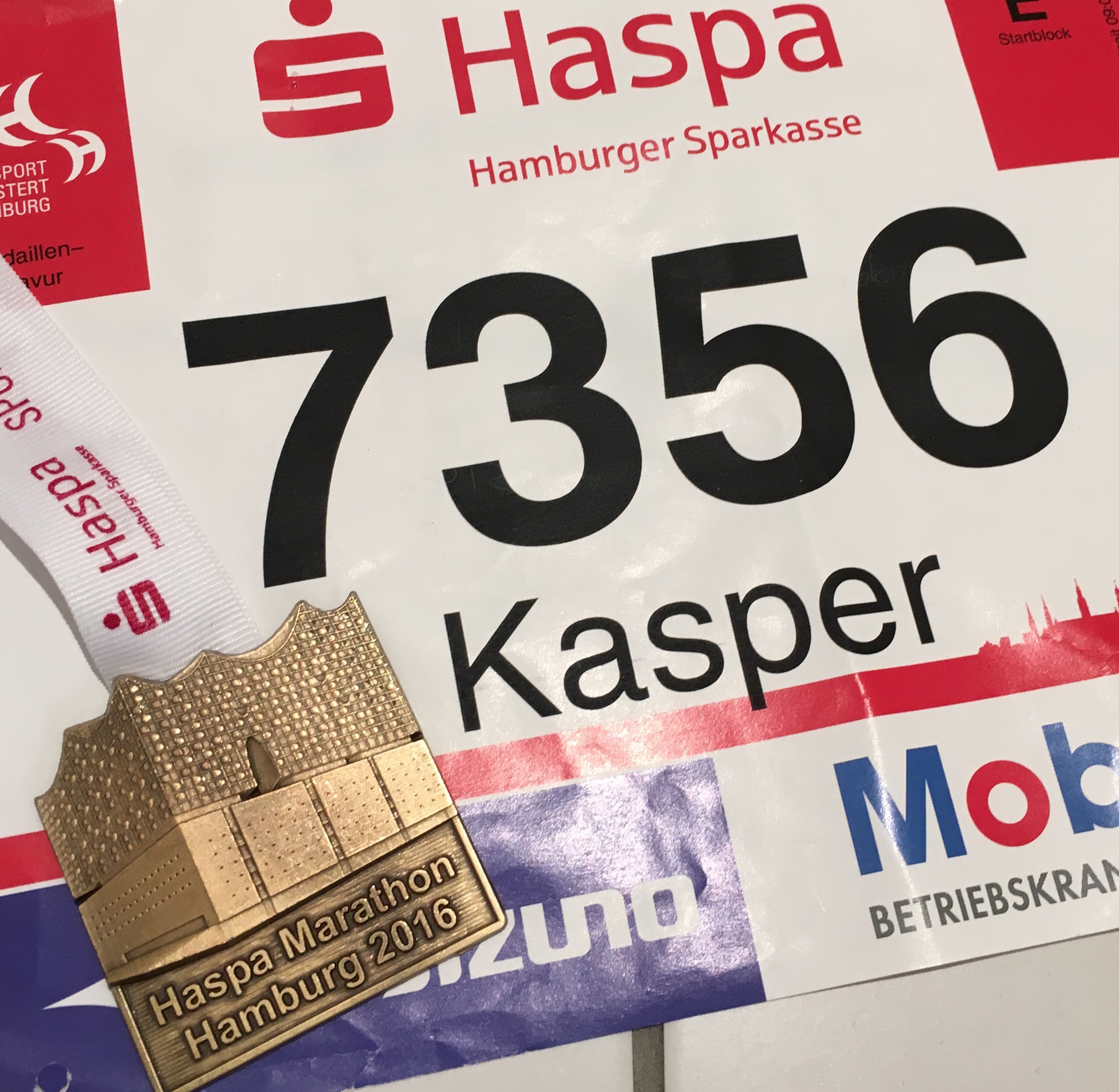 Hamburg Marathon 2016 Medal